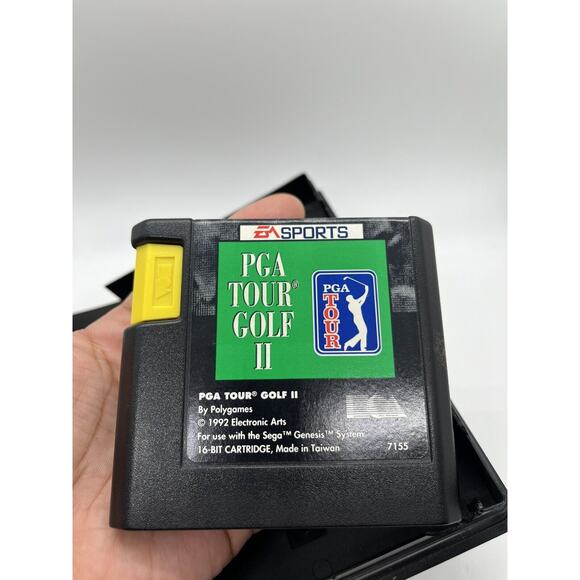 PGA Tour Golf II (Sega Genesis, 1992) Complete W/Manual CIB Tested - Picture 8 of 12